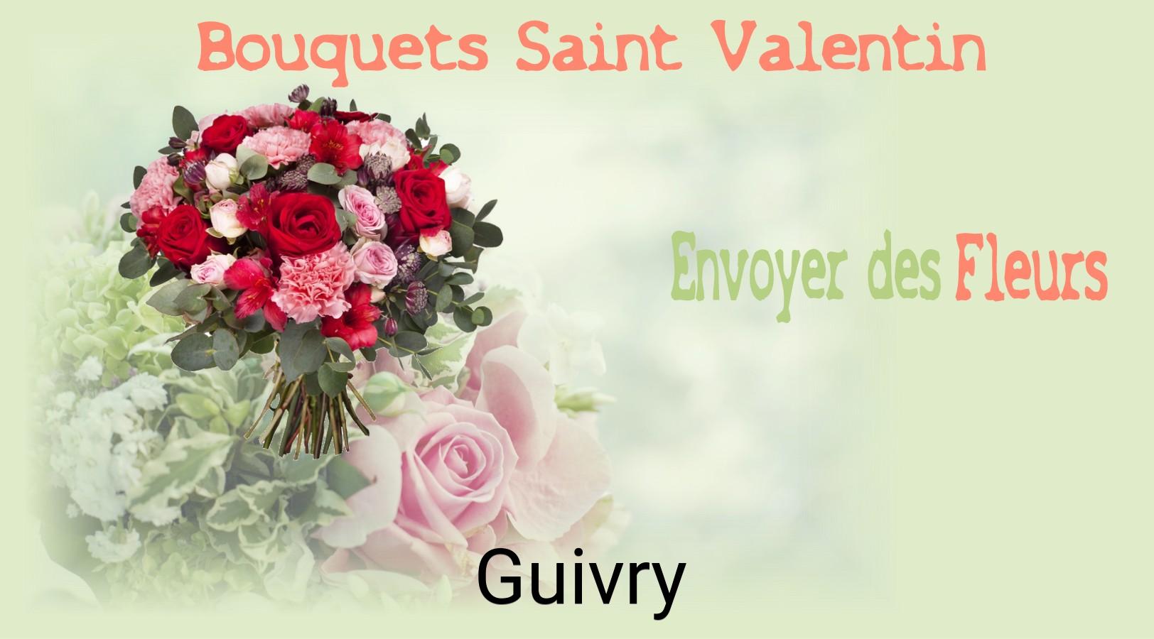 Roses de Saint-Valentin livrées à Guivry